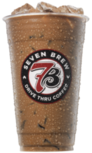 The 7 Brew menu German Chocolate