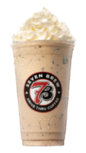 The 7 Brew menu cookies & cream shake