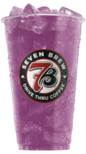 The 7 Brew menu midnight rain fizz