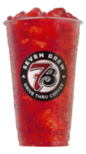 The 7 Brew menu strawberry lemonade